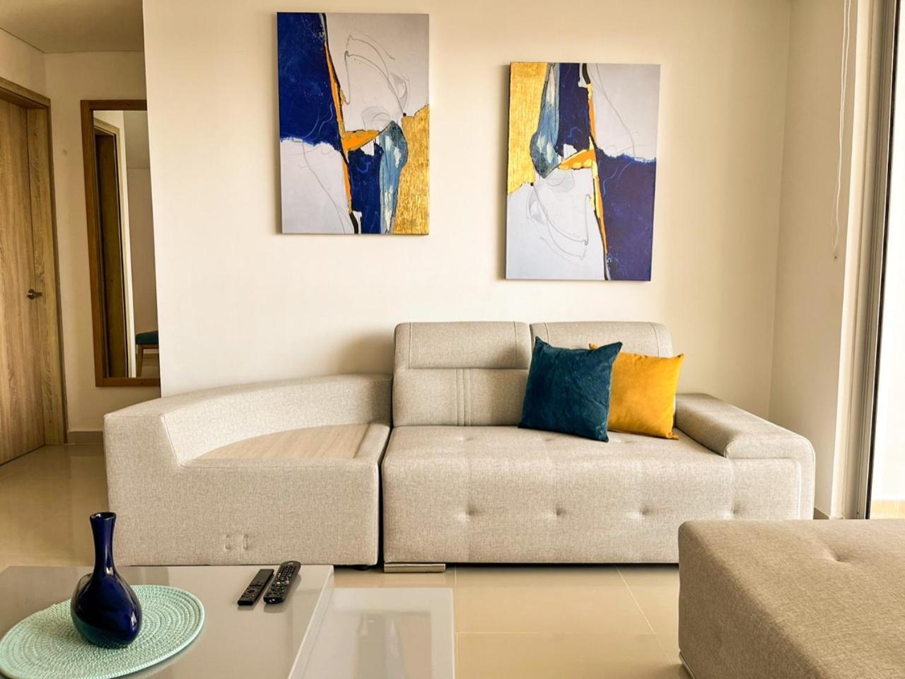 Exclusivo Apartamento Frente Al Mar En Cartagena Екстер'єр фото