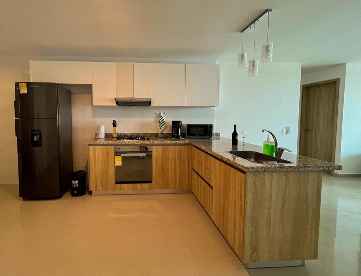 Exclusivo Apartamento Frente Al Mar En Cartagena Екстер'єр фото