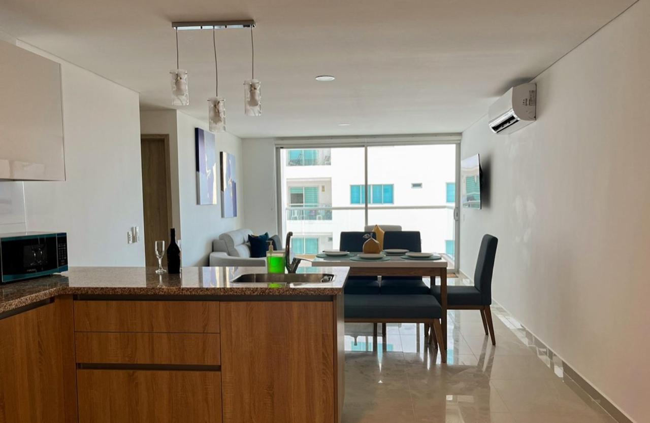 Exclusivo Apartamento Frente Al Mar En Cartagena Екстер'єр фото